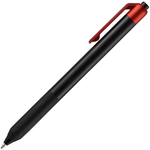 Ручка шариковая Fluent, красный металлик