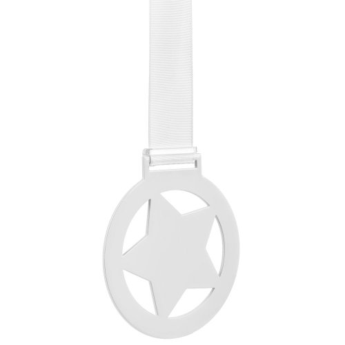Медаль Steel Star, белая