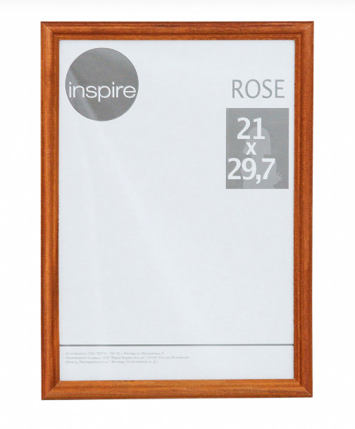 Рамка Inspire Rose 21х30 см дерево цвет коричневый