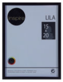 Рамка Inspire «Lila», 15х20 см, цвет чёрный