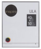 Рамка Inspire «Lila», 40х50 см, цвет серебро